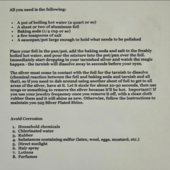 (NWT) Silver Square Blue Sapphire Set - Picture 7 of 7